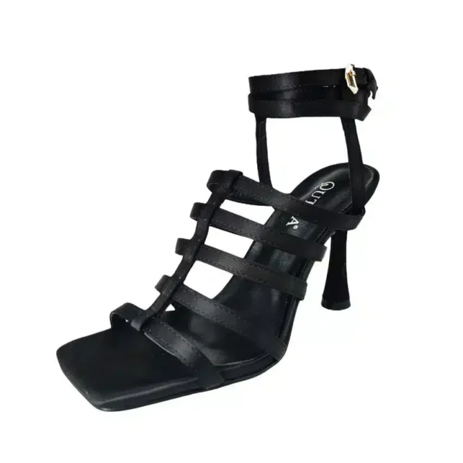 USS Shoes Amara Women's Thin High Heel Ankle Strap Sandals