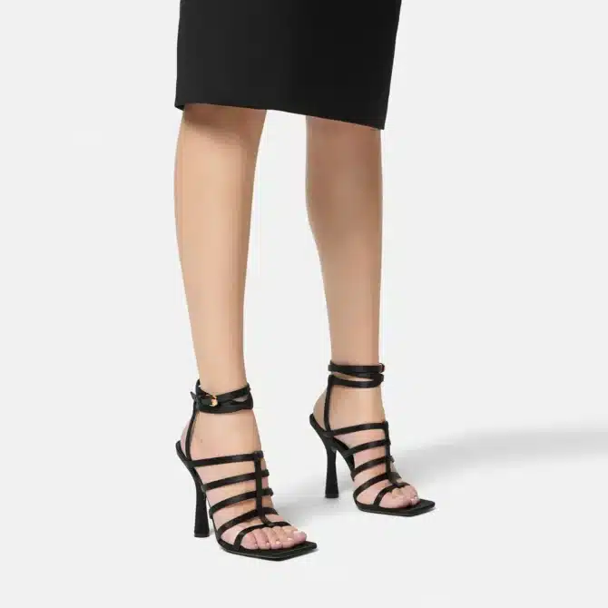USS Shoes Amara Women's Thin High Heel Ankle Strap Sandals - Image 6